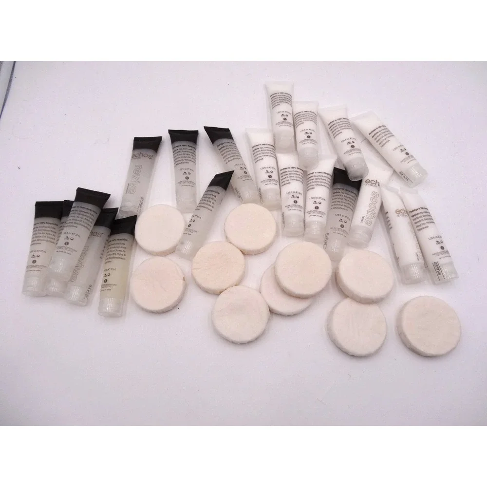 Echos‎ of Nature Renew Shampoo  and Lotion 1.25 fl oz each and Soap 30 Pcs NEW