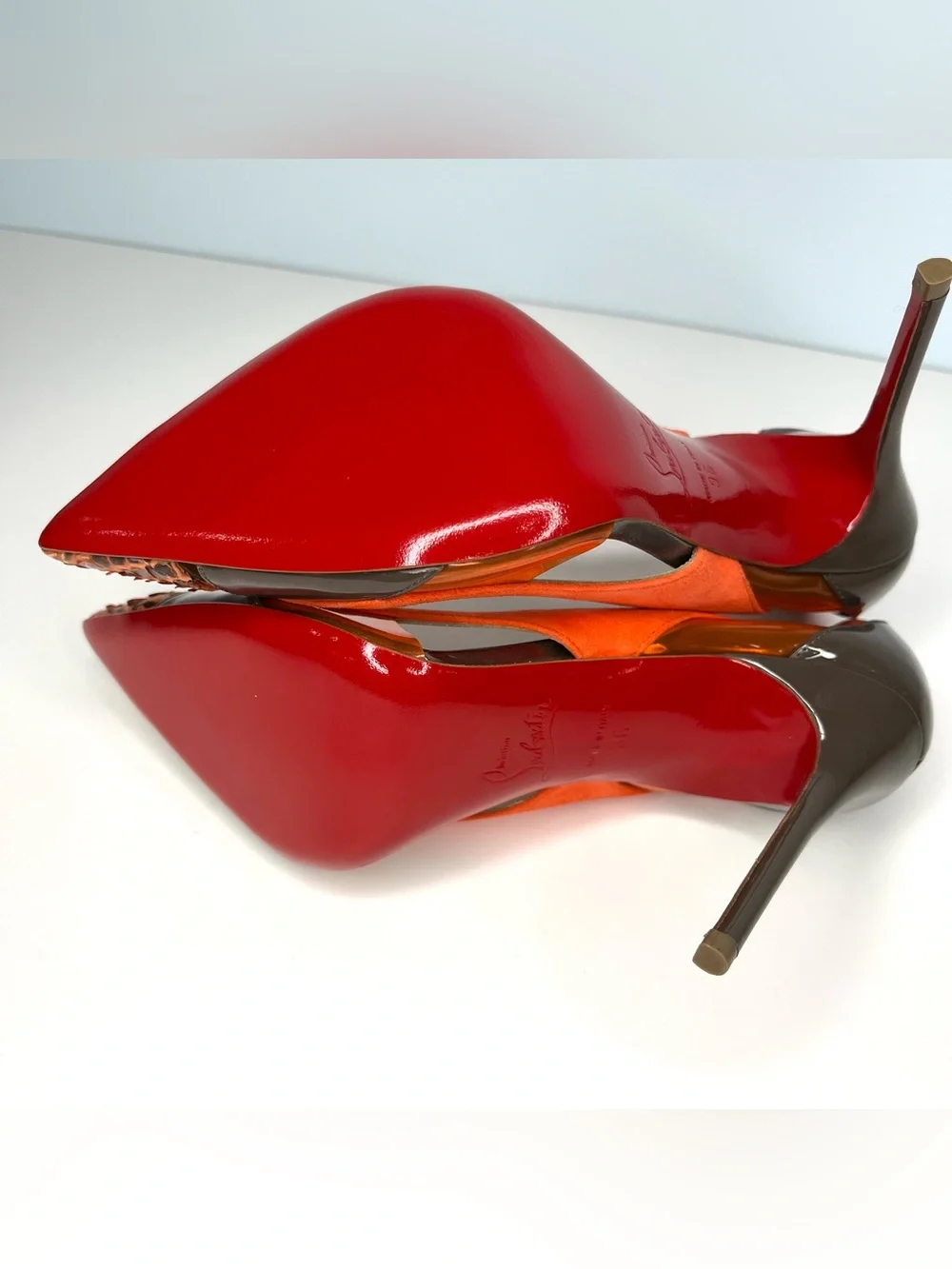 Christian Louboutin without bottoms