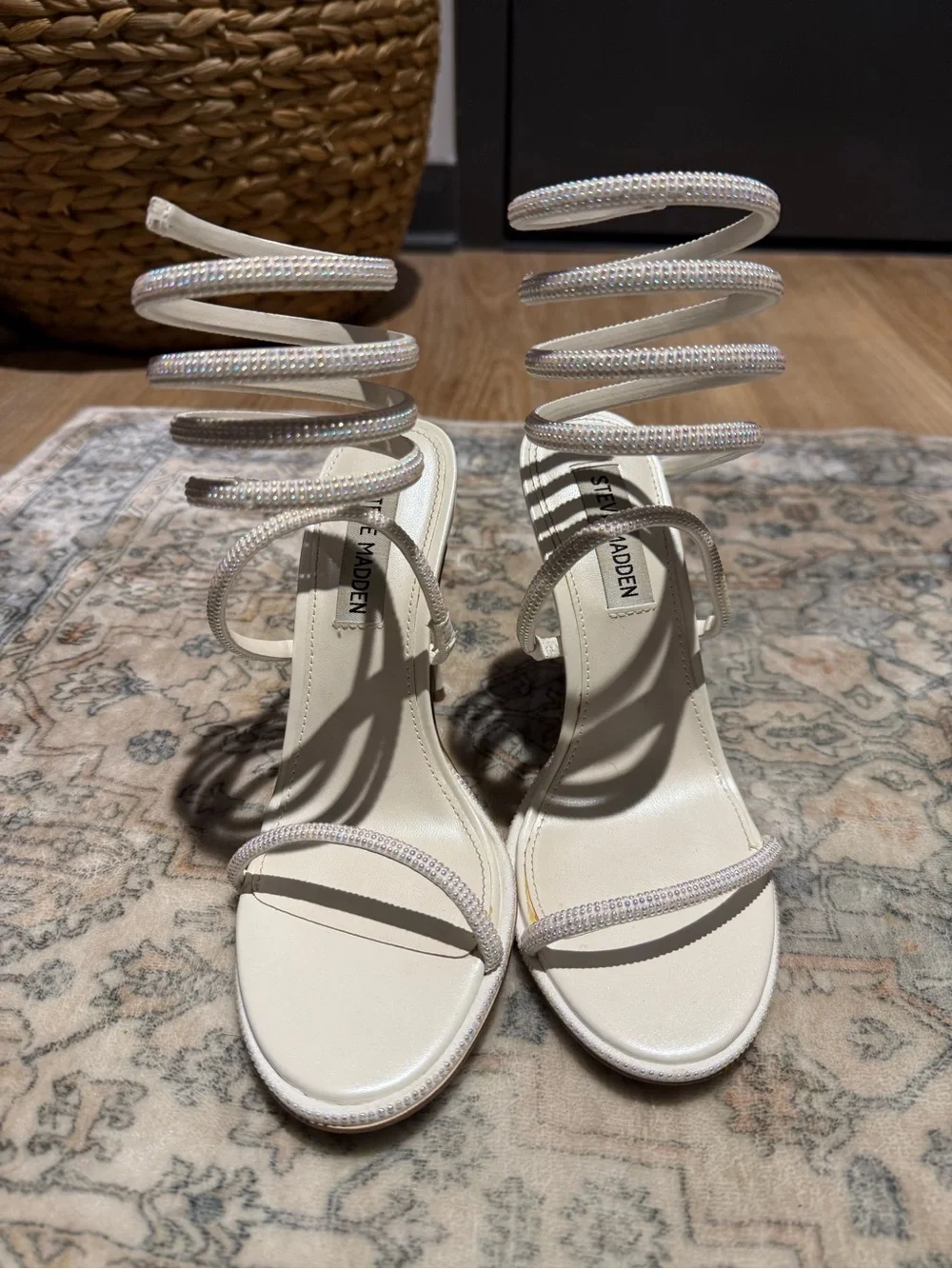 Steve Madden glamorous crystals from