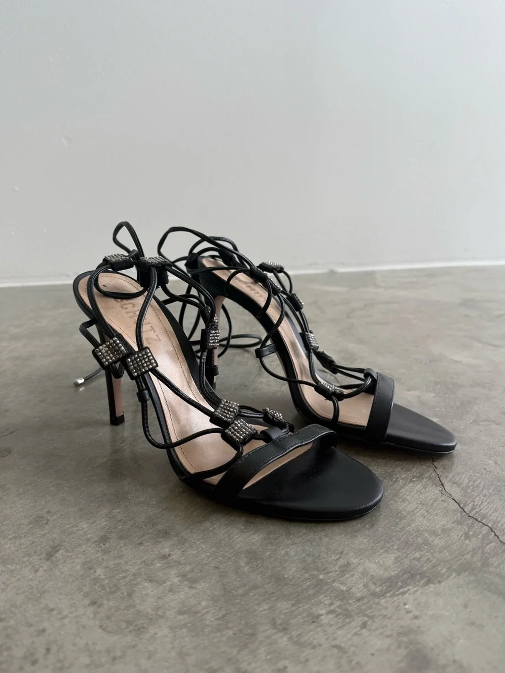 SCHUTZ size rhinestone