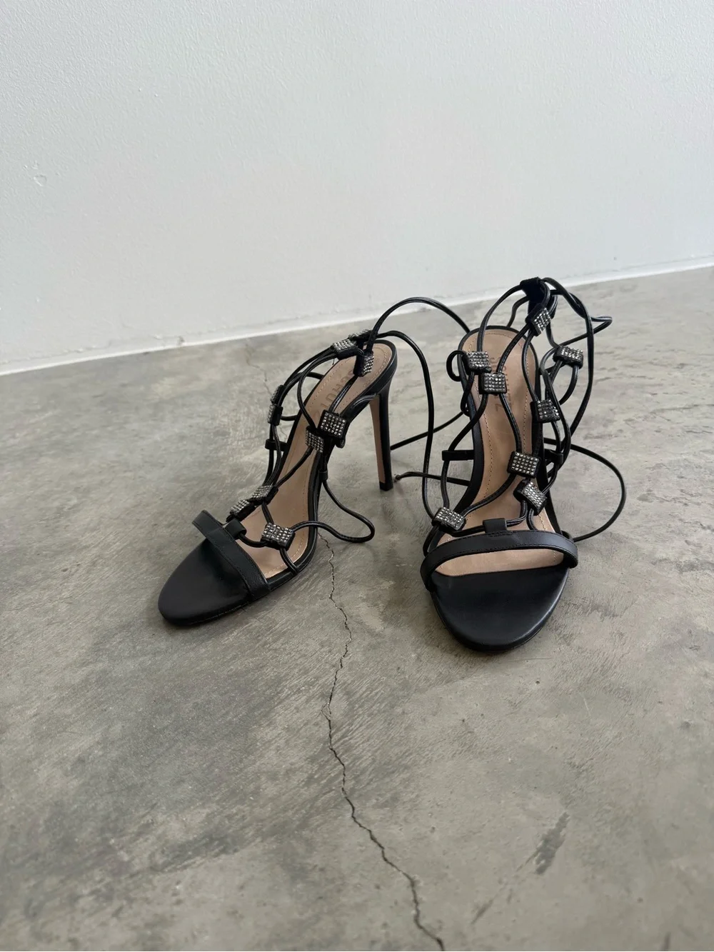 SCHUTZ #glamour rhinestone