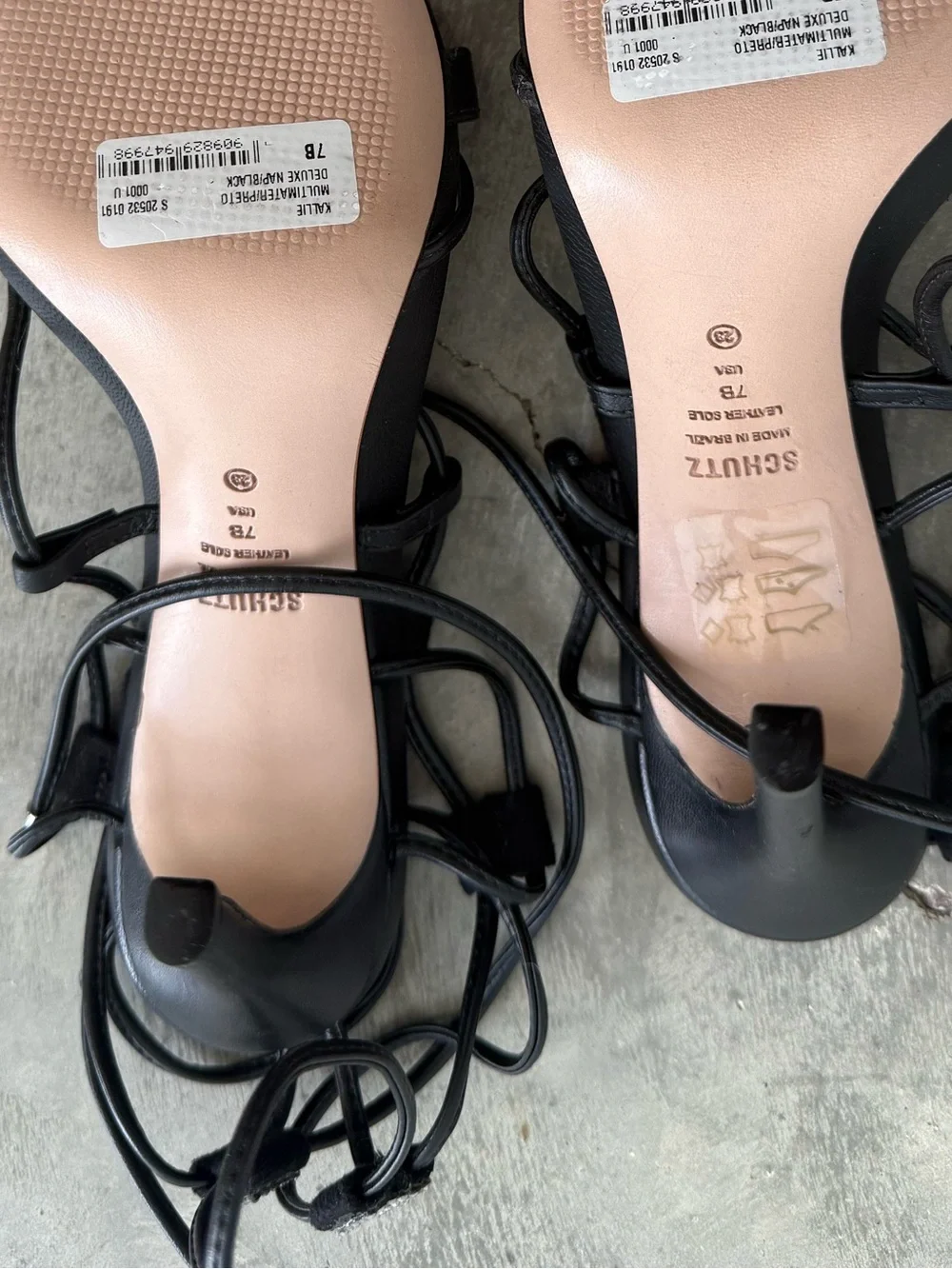 SCHUTZ up leather look