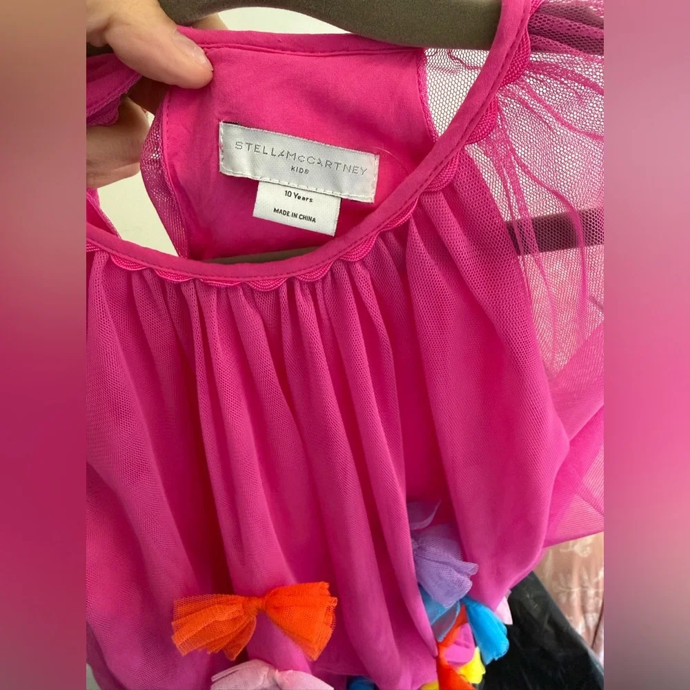 Stella McCartney Kids hot pink