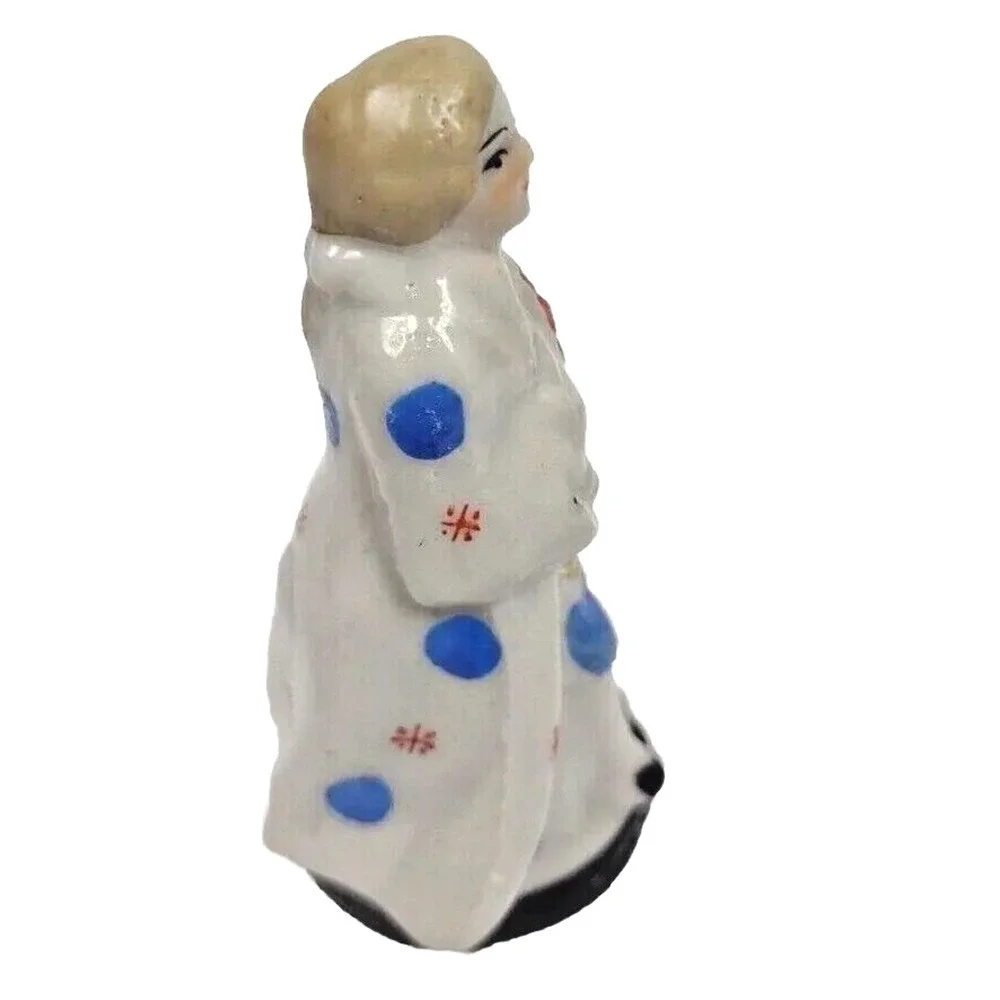 Pico Made in Occupied Japan Miniature Ceramic Porcelain Colonial Man Antique