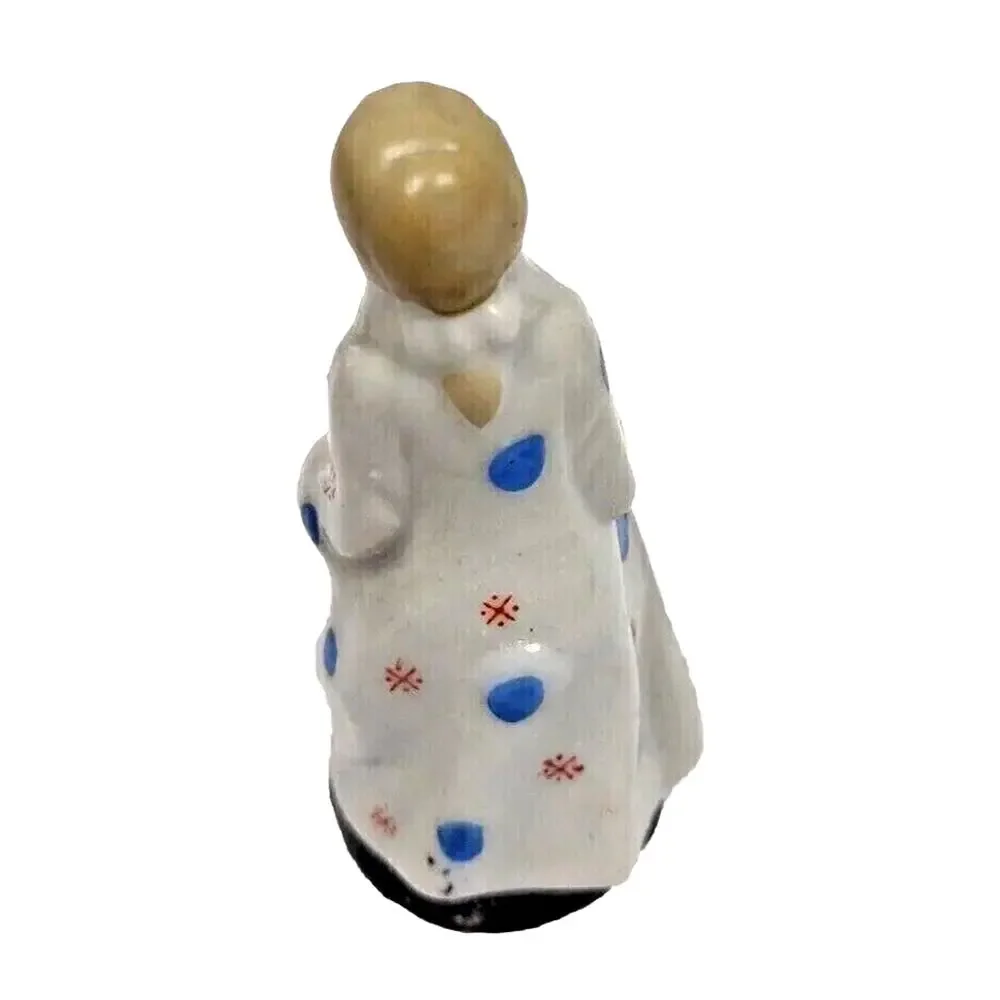 Pico Made in Occupied Japan Miniature Ceramic Porcelain Colonial Man Antique