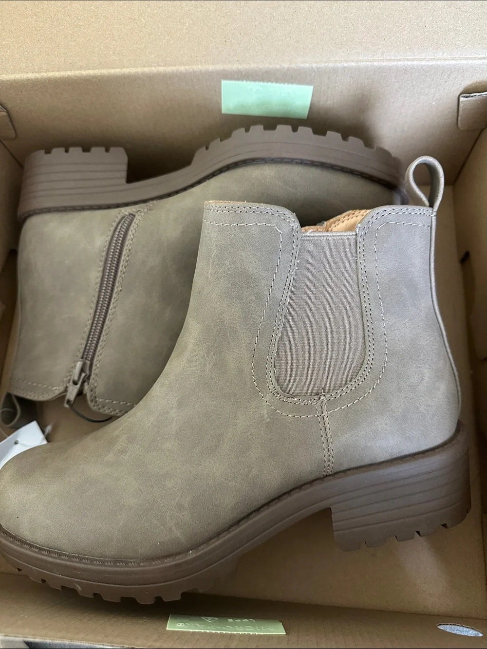 Buffalo David Bitton New Women's Chelsea Ankle Boots Brown Size 6