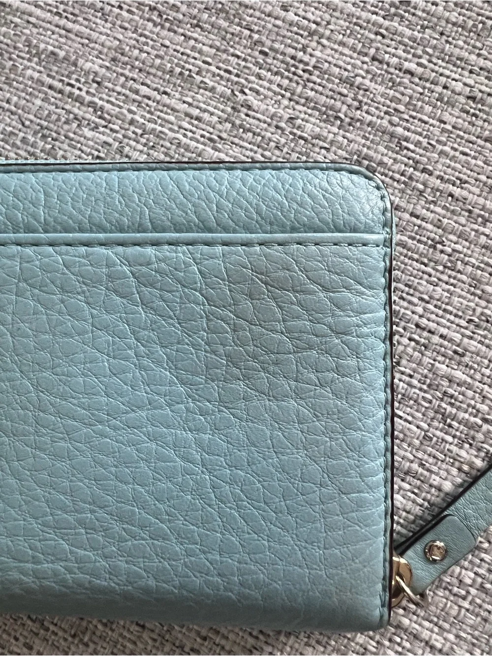 kate spade pebbled leather