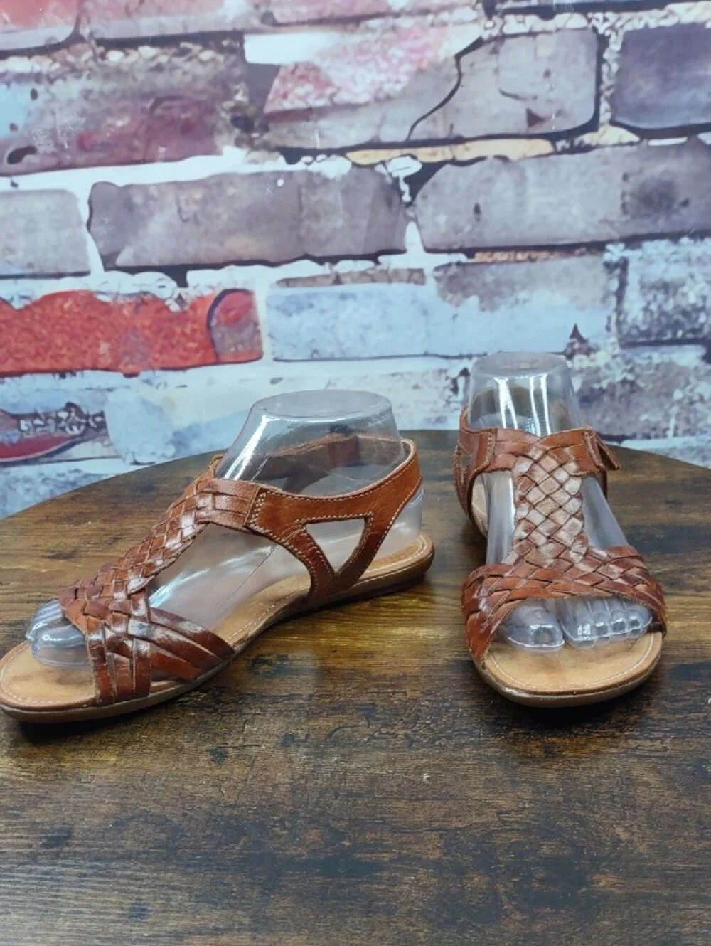 Maya Woven Leather Huarache Style Sandals