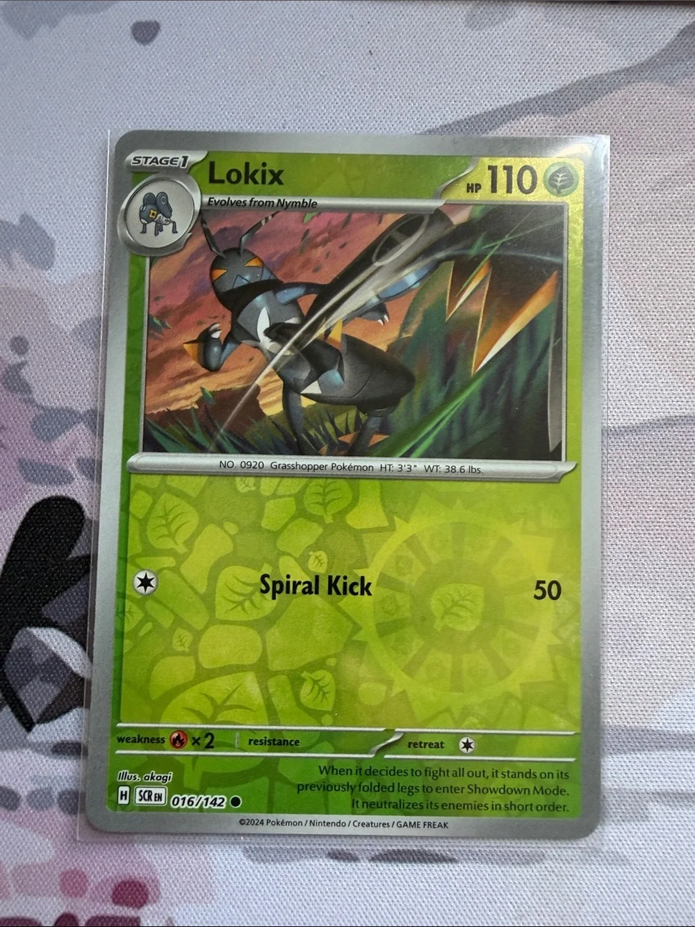 Pokemon nymble lokix