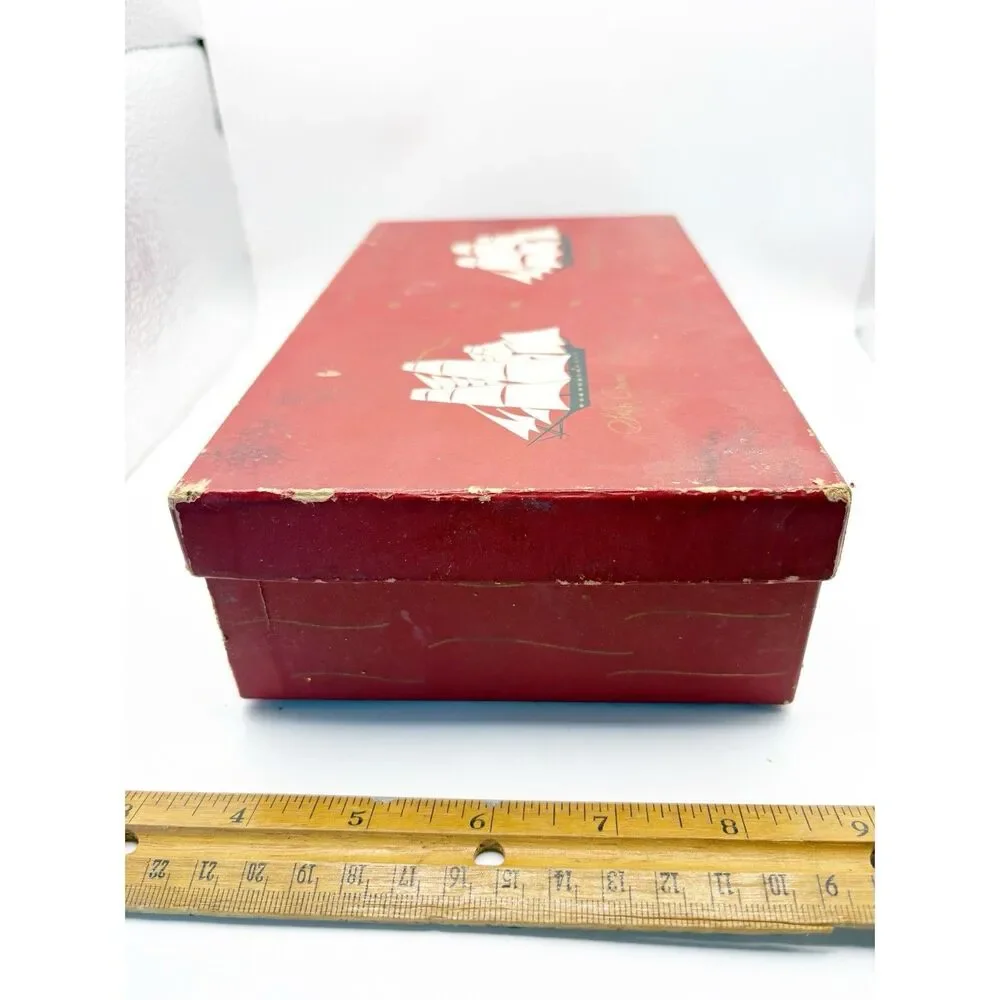 Old Spice Box No 3317 Ship Recovery 1784 Grand Turk 1786 Sewing Notions EMPTY