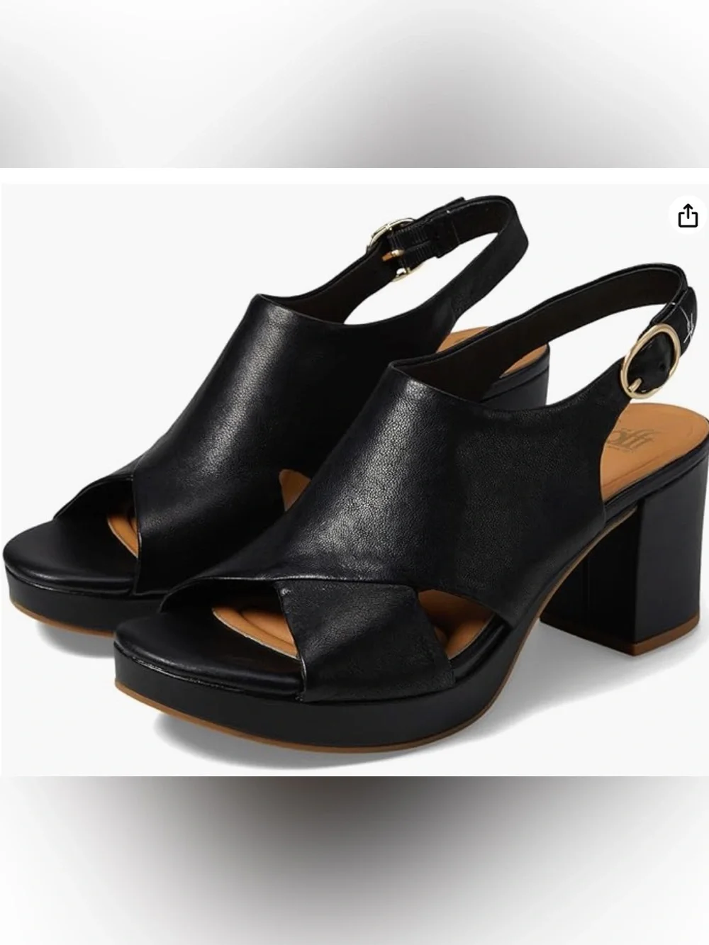 SOFFT Liv Chunky Heel Sandal NEW IN BOX sz 8