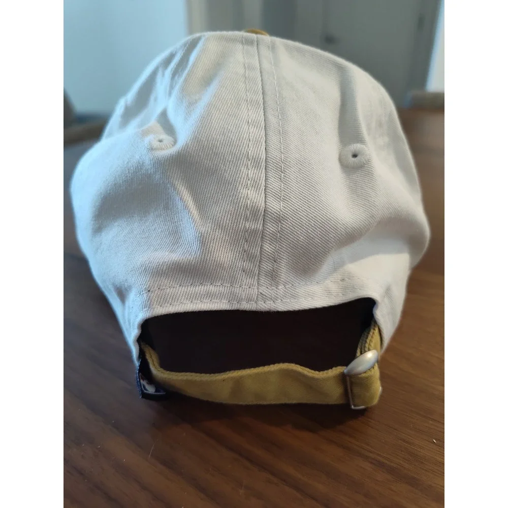 New Era 9TWENTY Boston Celtics Shamrock Hat White Gold Adjustable Strapback Cap