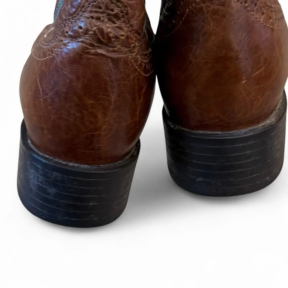 Ariat blue embroidered