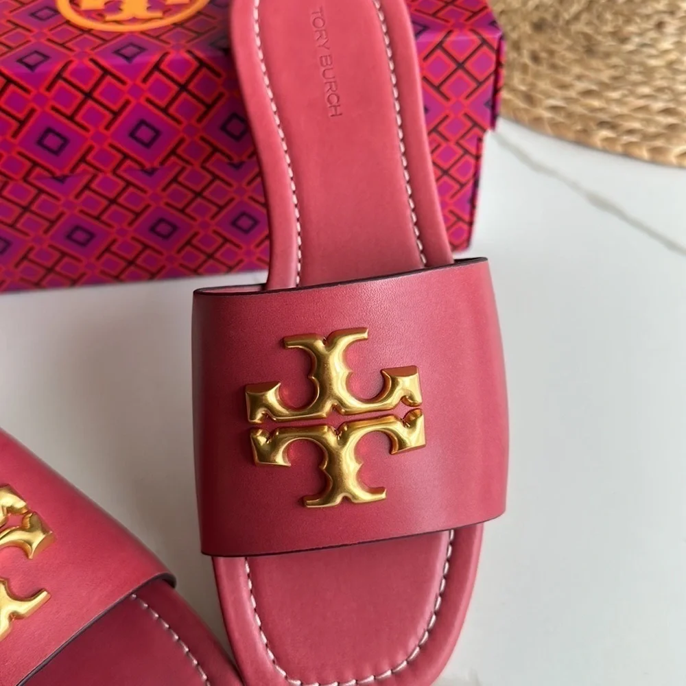 Tory Burch raised emblems description