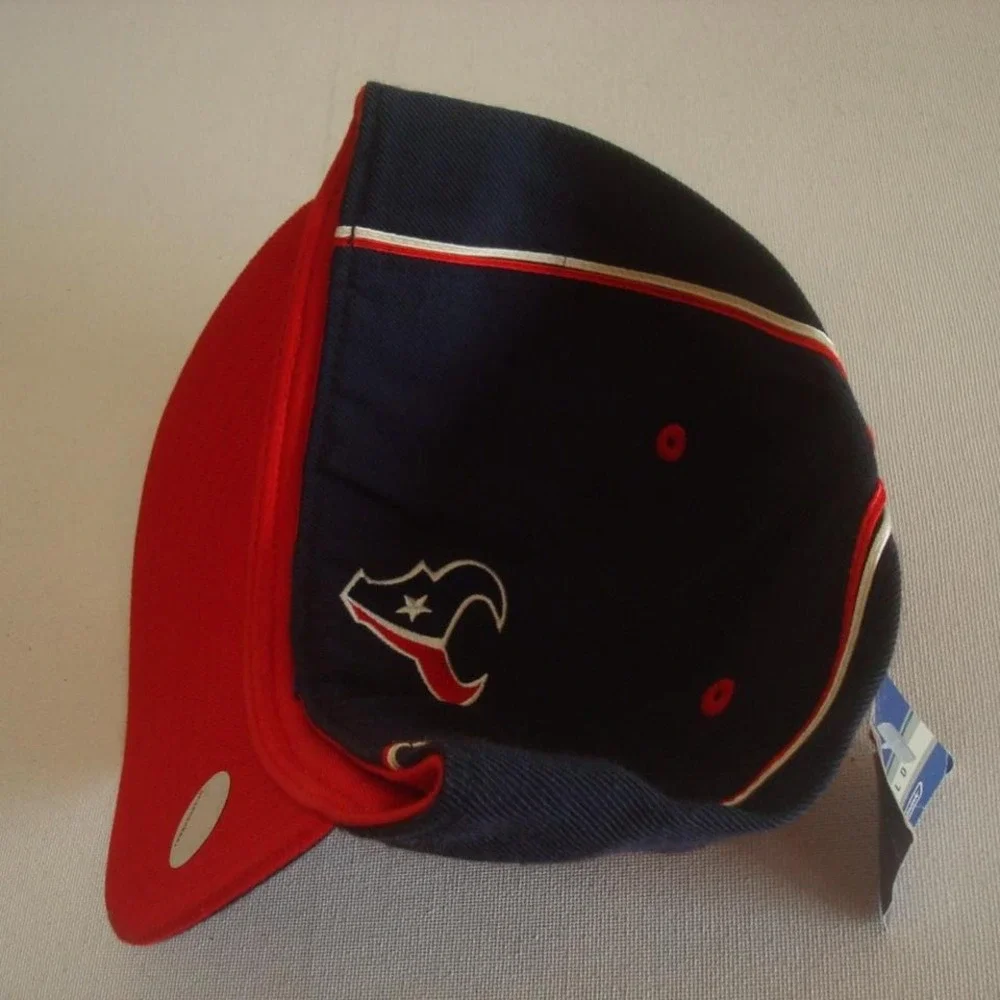 HOUSTON TEXANS REEBOK 7 5/8‎  HAT CAP VINTAGE 00S Y2K B5