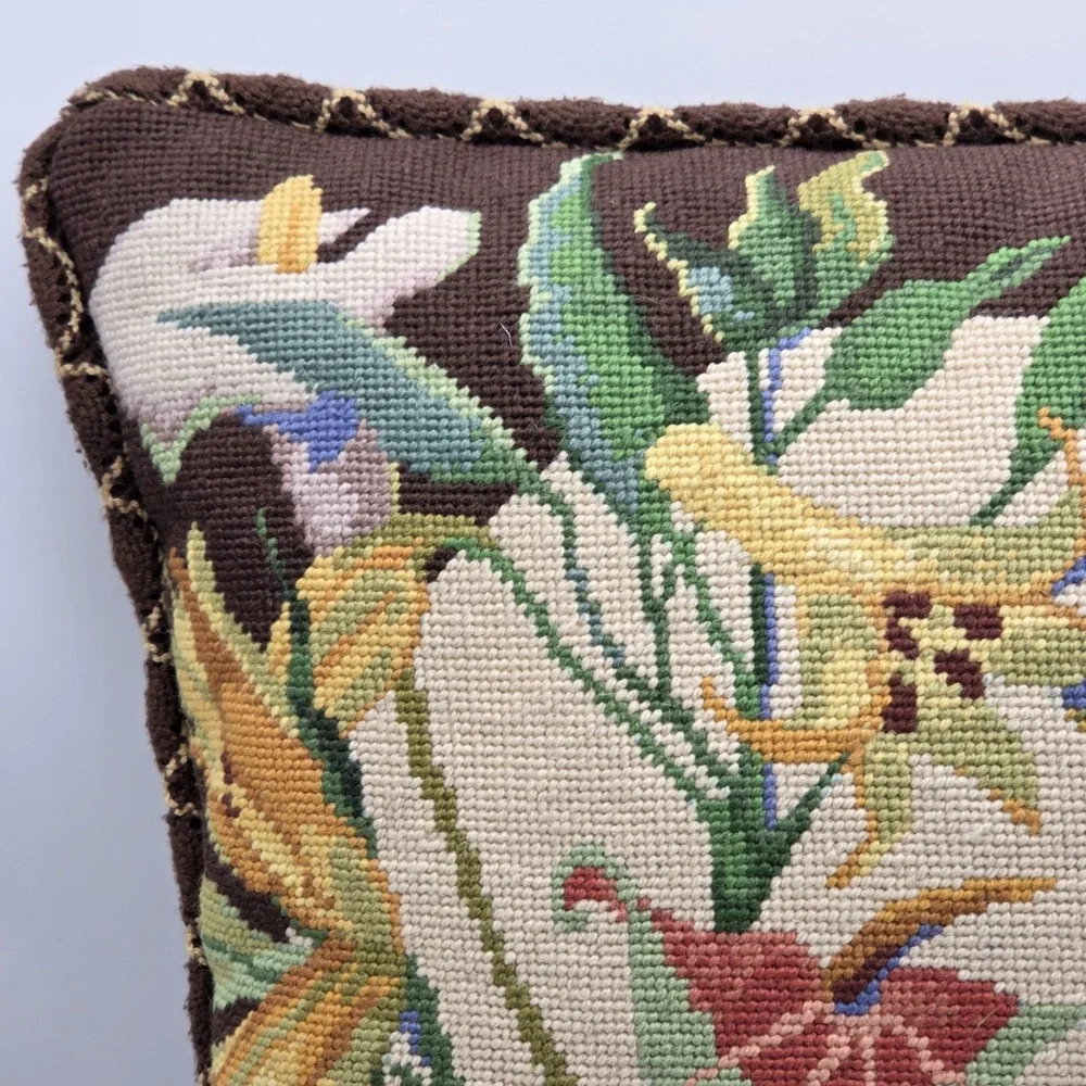 N/A vintage needlepoint