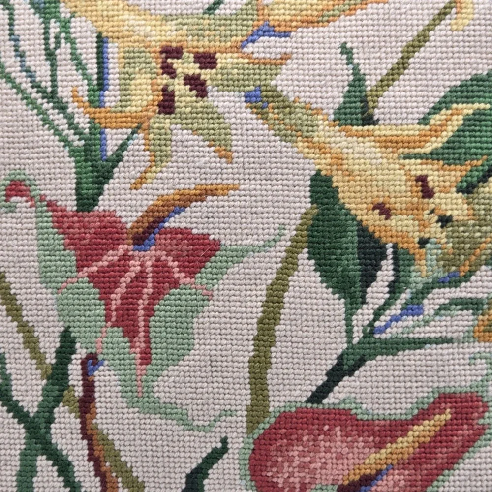 N/A vintage needlepoint