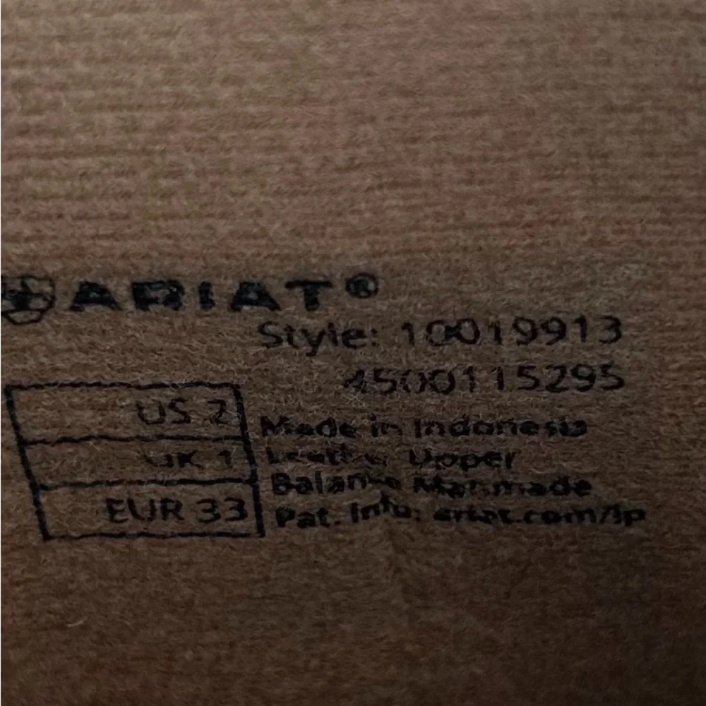 Ariat western boots