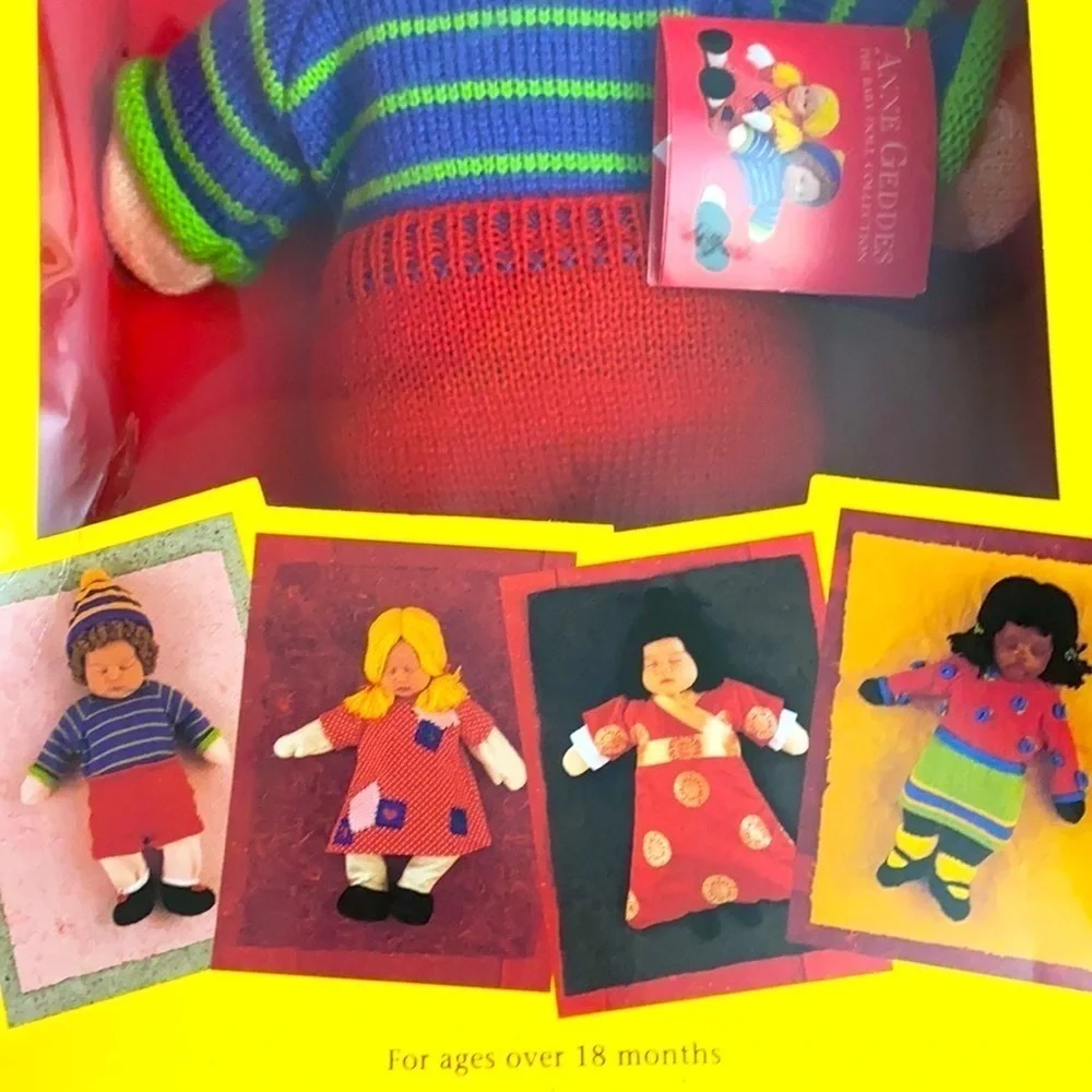 New in Box Vintage 90’s Anne Geddes The Baby Doll Collection No. 575571
