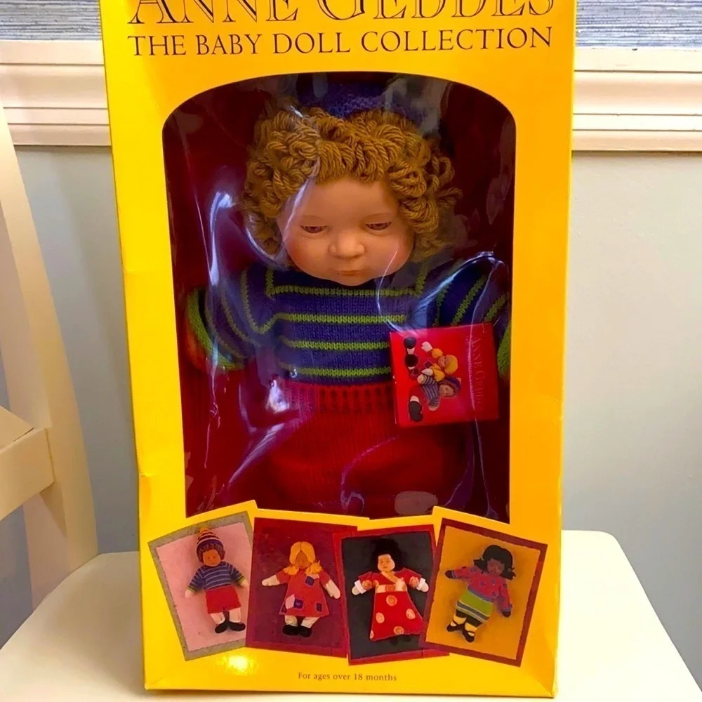 New in Box Vintage 90’s Anne Geddes The Baby Doll Collection No. 575571