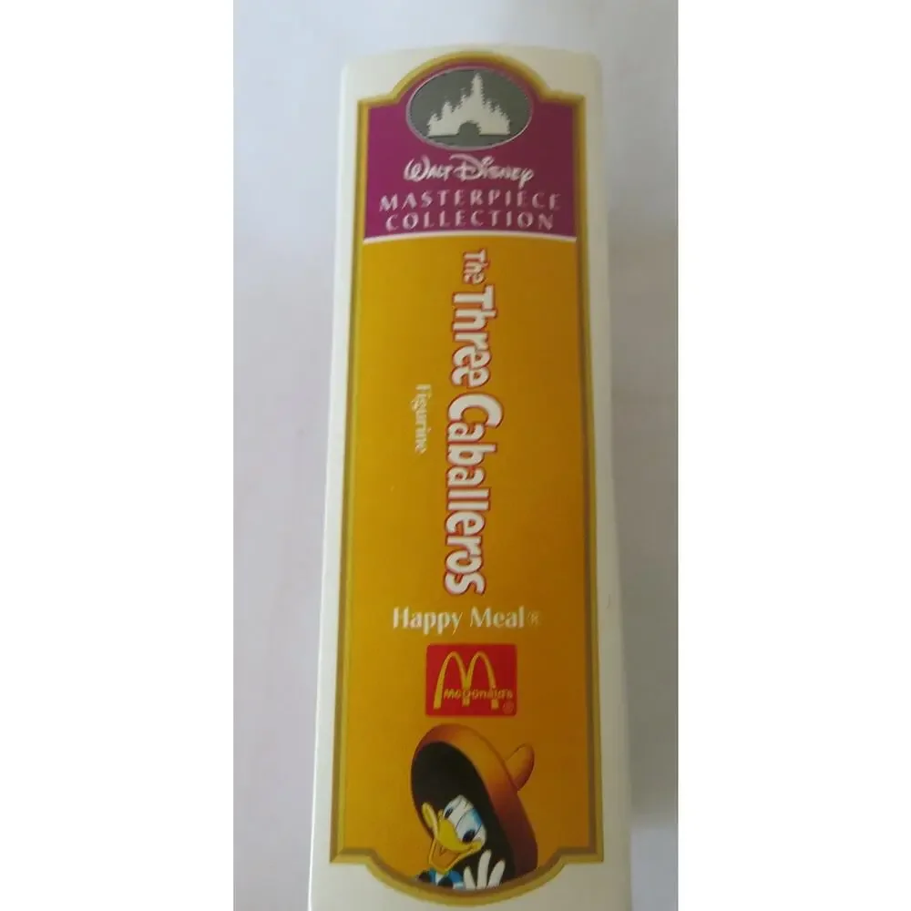 Vintage Disney McDonald Donald Duck Three Caballeros Figurine in Box 1996 Toy