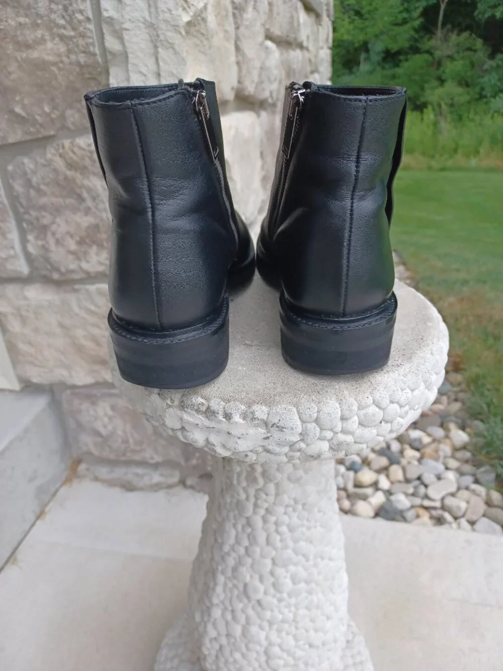 Thursday Boot Co Women's Zip-Up Boot Size 8 Black