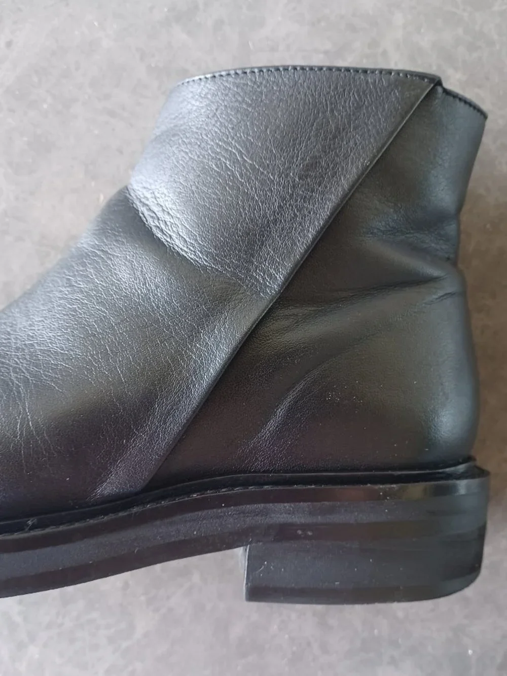 Thursday Boot Co Women's Zip-Up Boot Size 8 Black