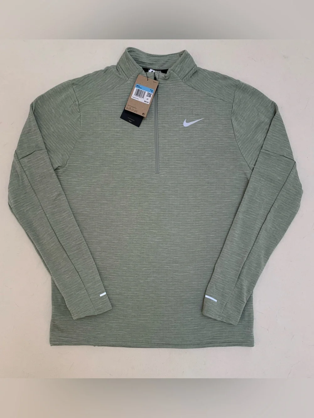 Nike Men’s Therma-FIT Repel 1/2-Zip Running Pullover Jade Green Size M MSRP $95