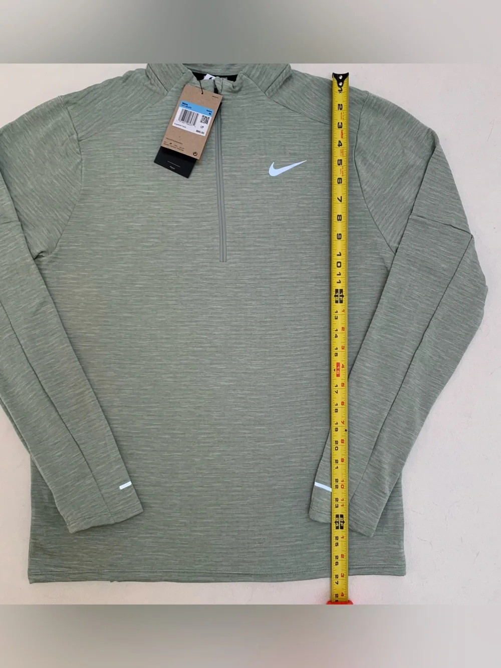 Nike Men’s Therma-FIT Repel 1/2-Zip Running Pullover Jade Green Size M MSRP $95