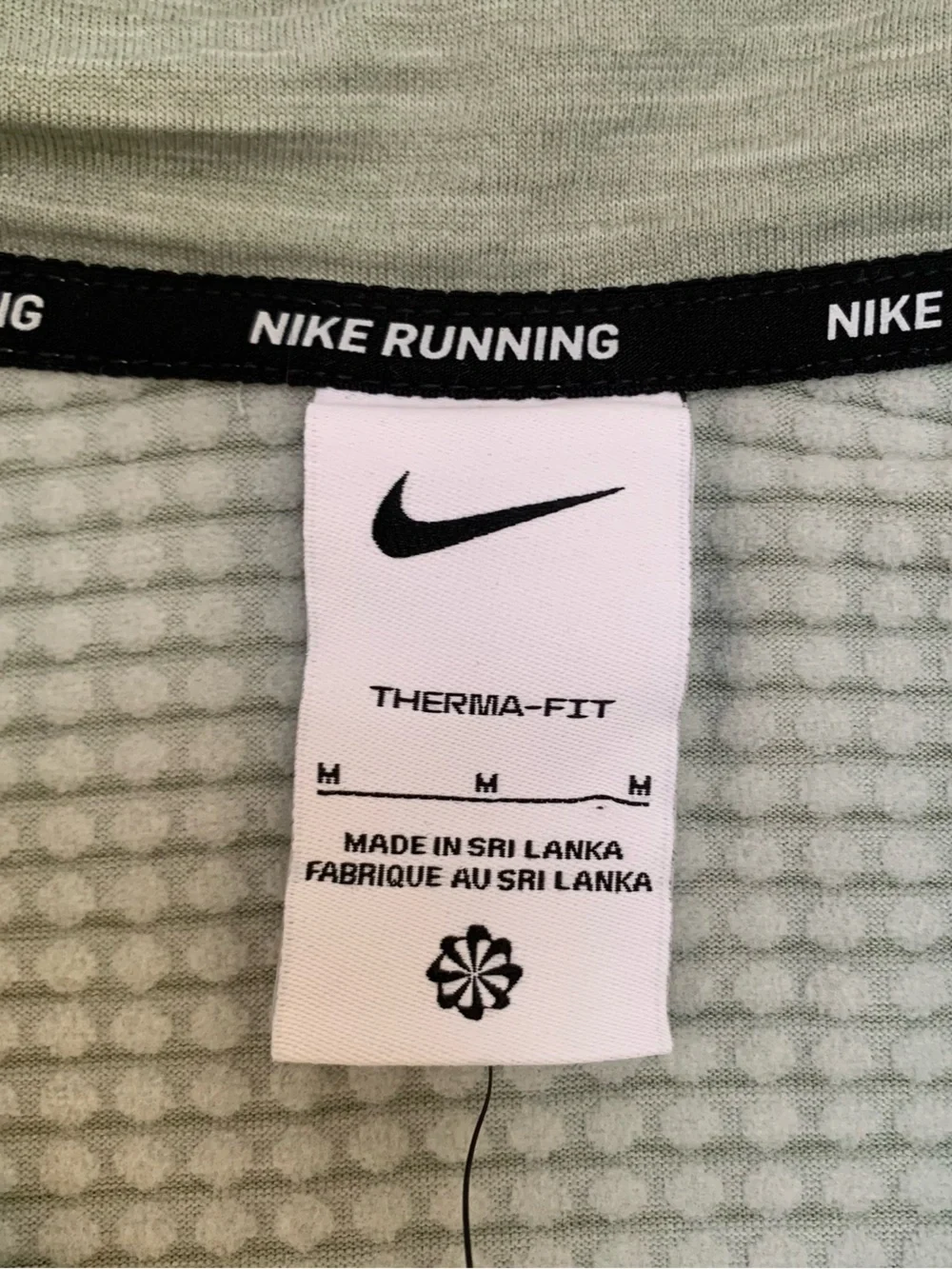 Nike Men’s Therma-FIT Repel 1/2-Zip Running Pullover Jade Green Size M MSRP $95