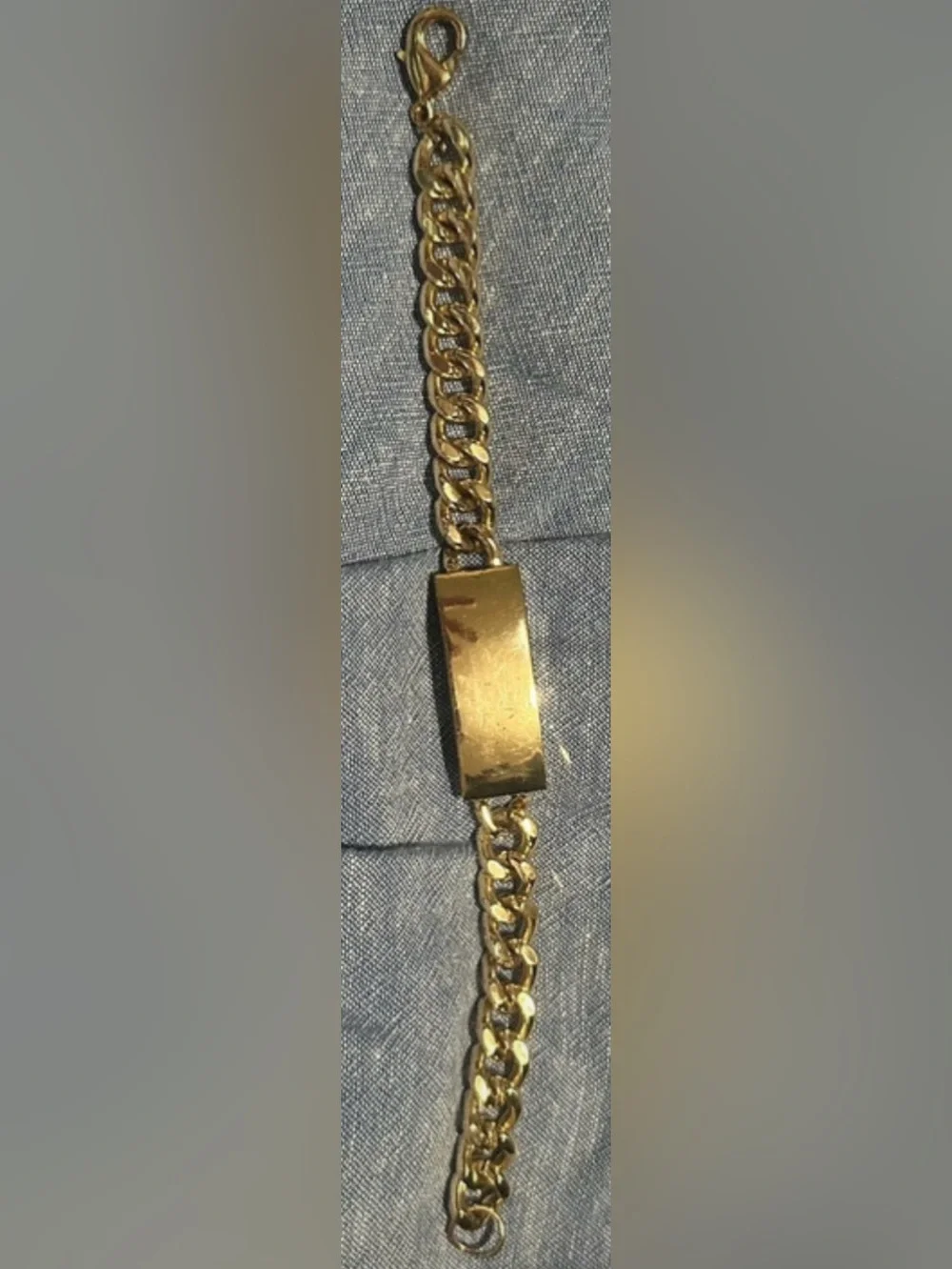 Unsigned vintage gold