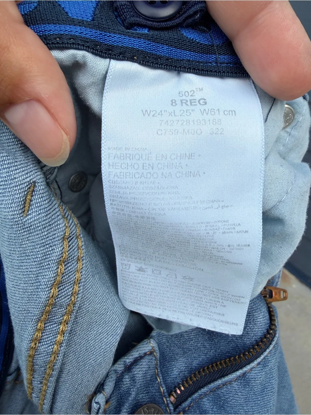 Levis classic straight