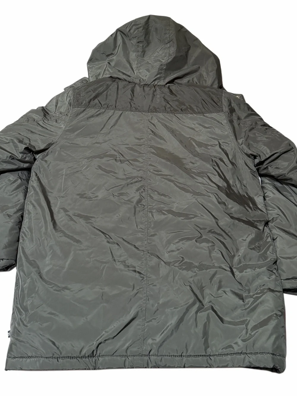 Nautica Kids Hooded Puffer Jacket - Dark Gray