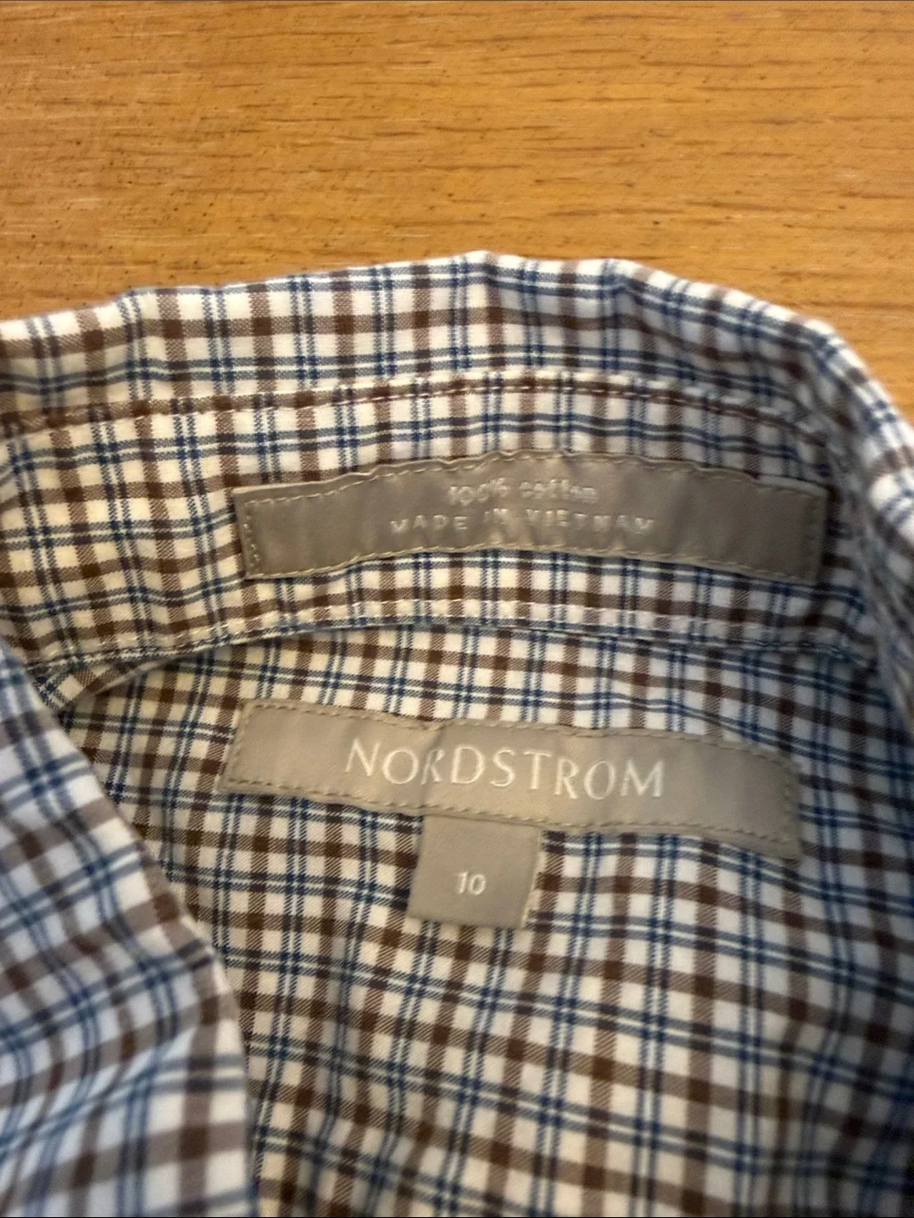 Nordstrom tailored button