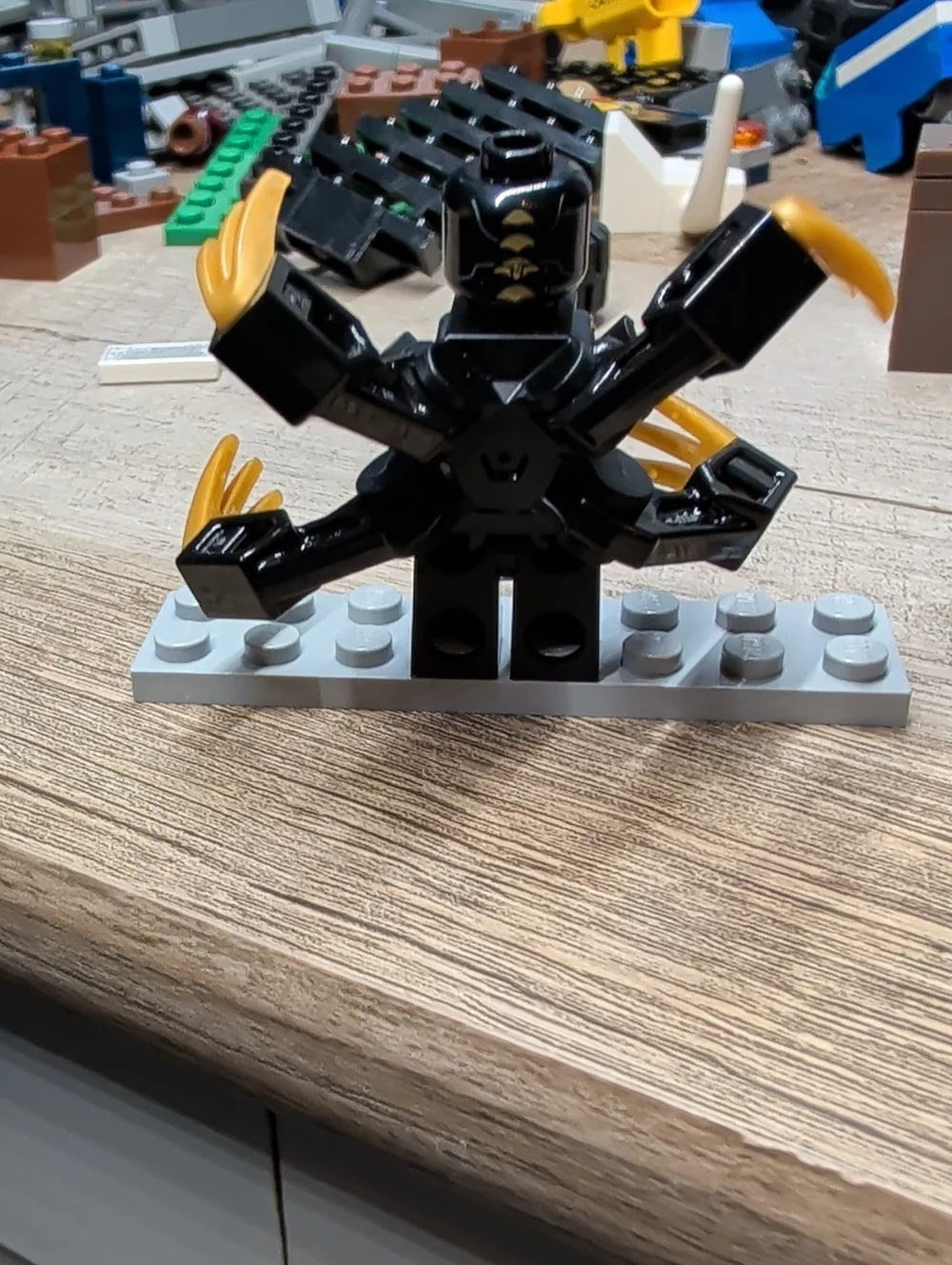 Lego black minifigure