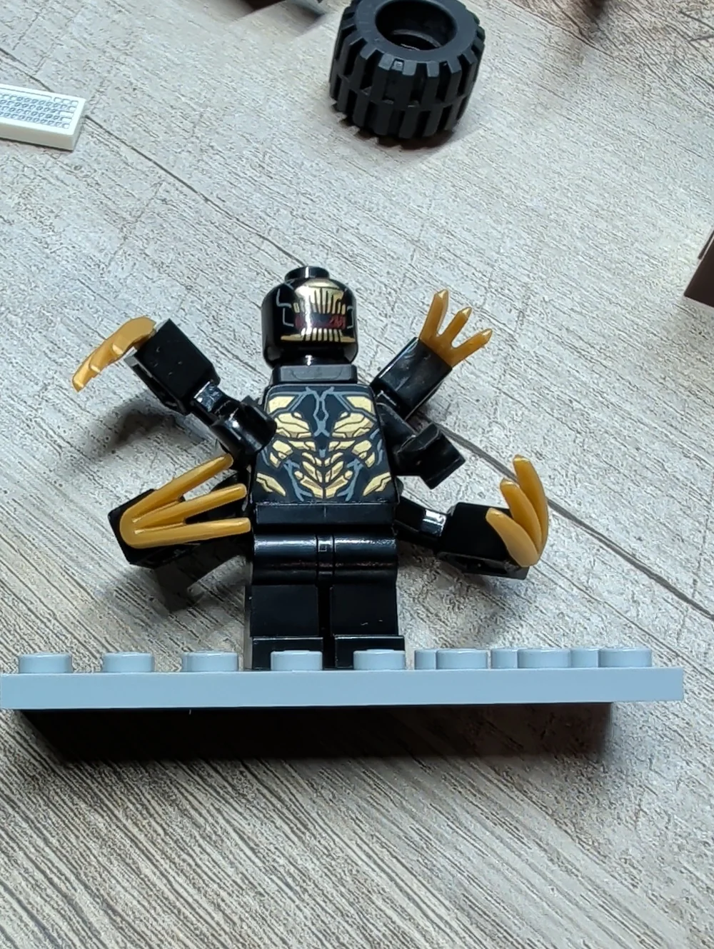 Lego black minifigure