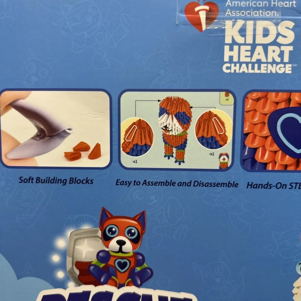 American Heart Association Kids Heart Challenge Rescue Build Kit