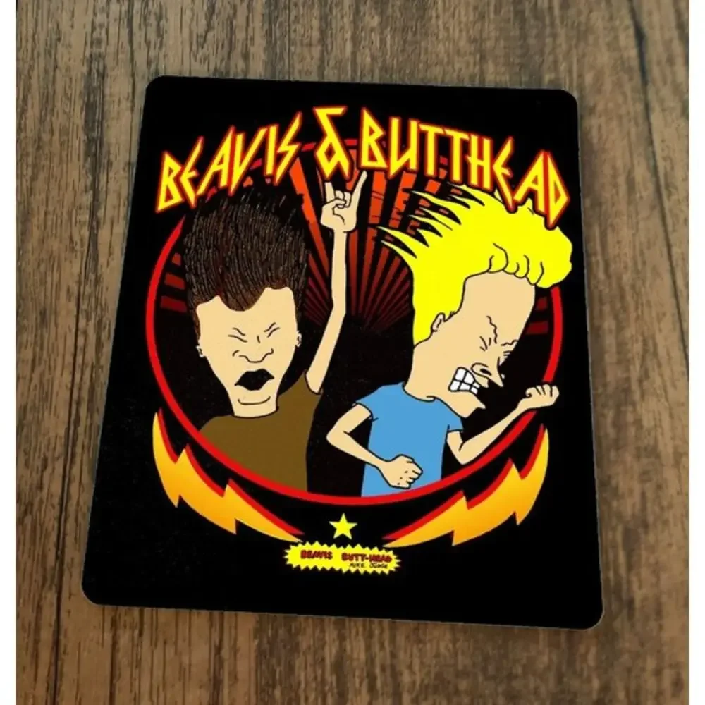 Beavis and Butthead‎ Headbanging Heavy Metal Mouse Pad