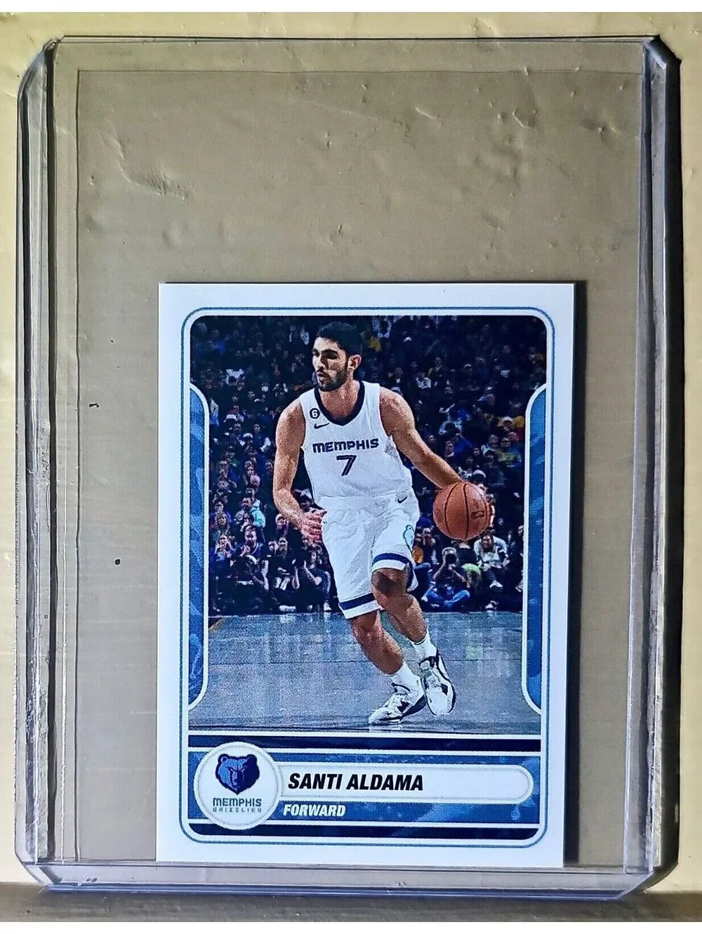 2023-24 Santi Aldama Panini NBA Basketball #384 Sticker Memphis Grizzlies