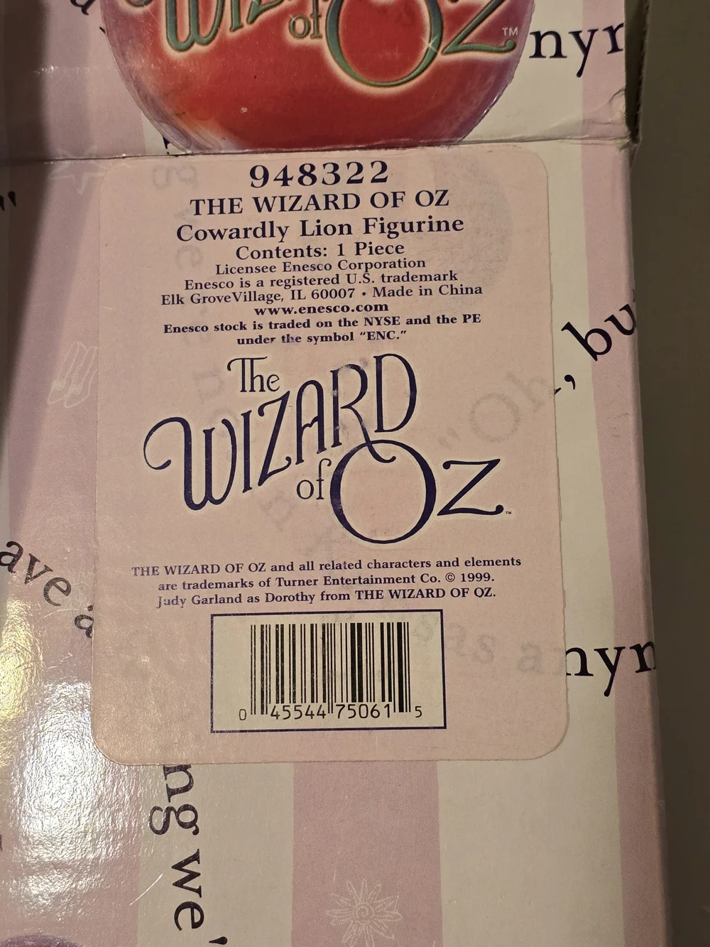 Enesco wizard oz
