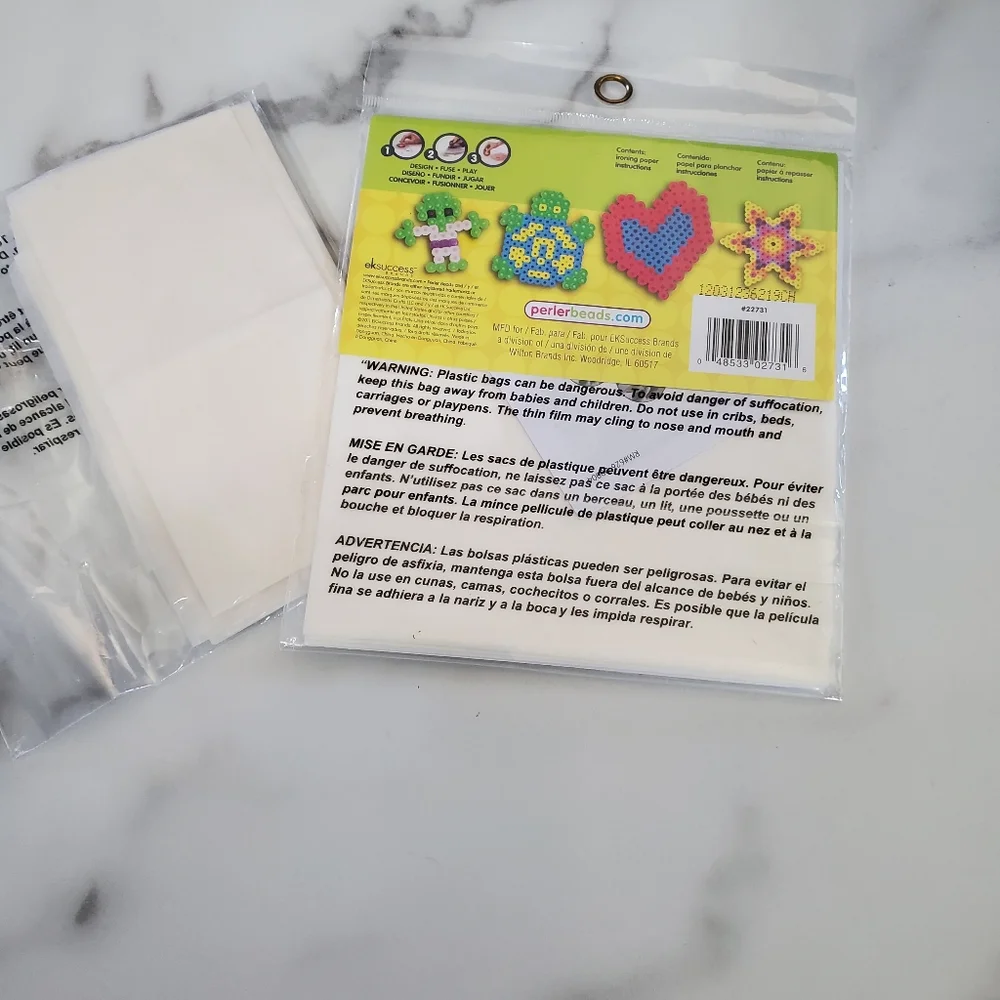 Perler Beads 30 small Baggies of Colors and Accessories Bundle