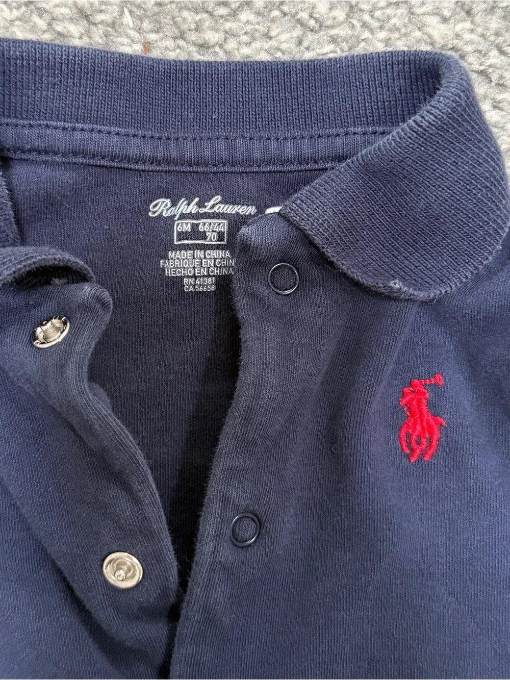 Ralph Lauren chest red long