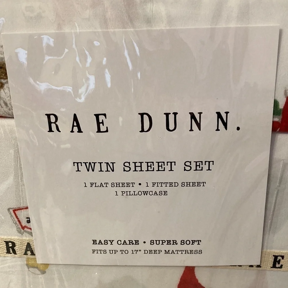 Rae Dunn 100% sheet polyester