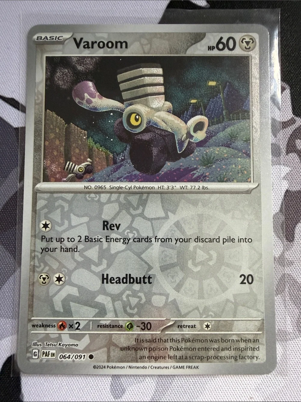 Varoom & Revavroom Pokémon Evolution Card Lot ⚙️ | 4 Cards ✨5/$25✨