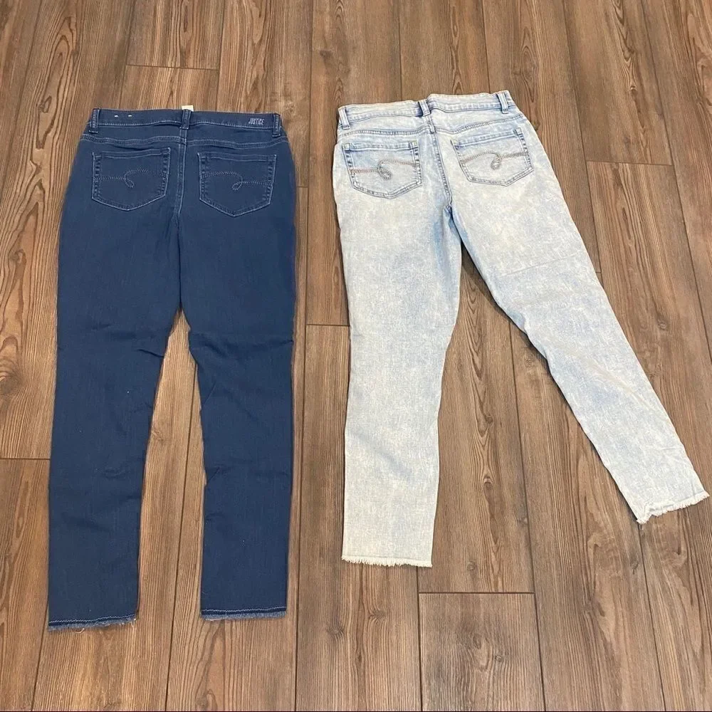 Two pair of Justice 12 Plus Jeggings