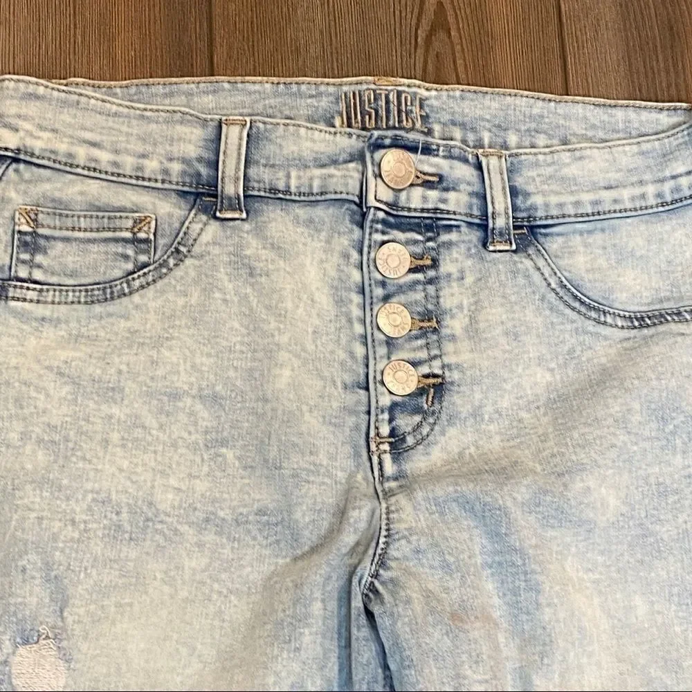 Two pair of Justice 12 Plus Jeggings