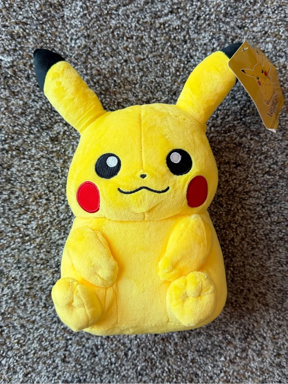Pikachu Pokemon Plush Stuffed Animal Soft Yellow Collectible Brand New Toy
