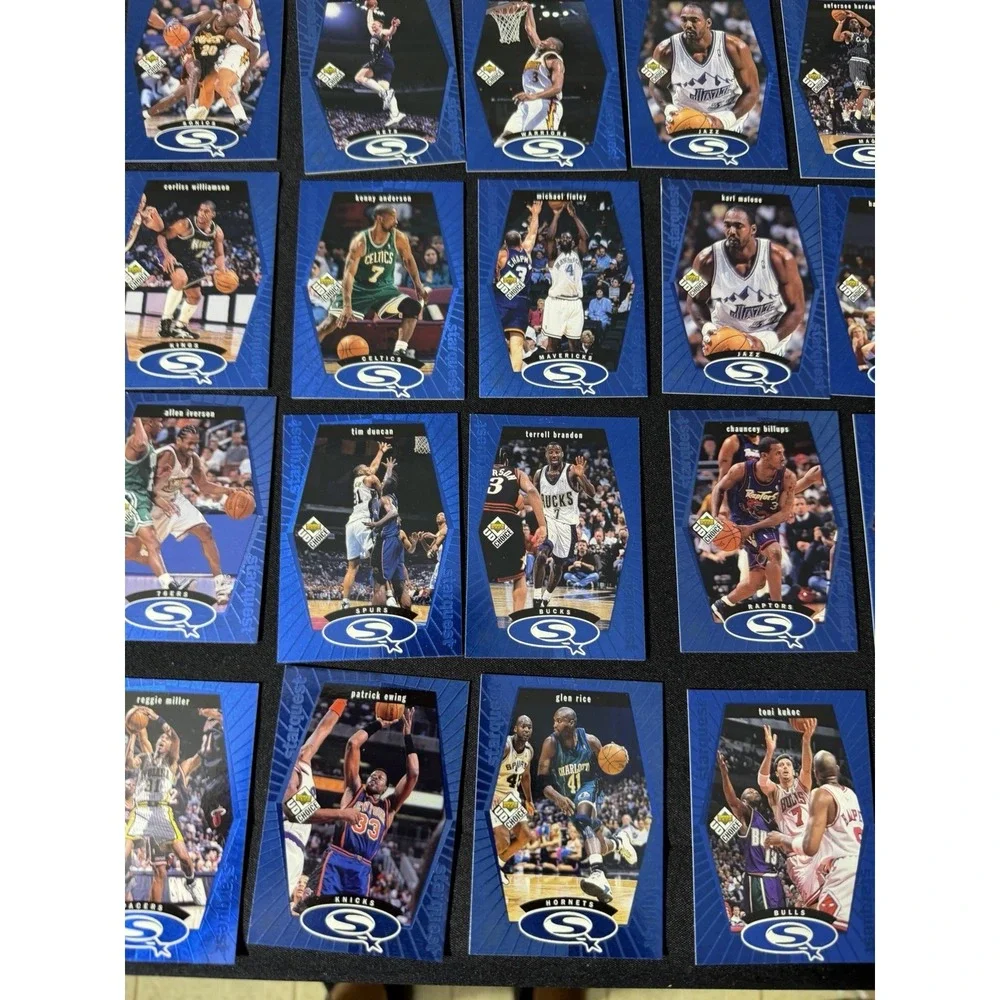 1998-1999 Upper Deck Choice Starquest Blue (63‎ Card Lot) Basketball NBA