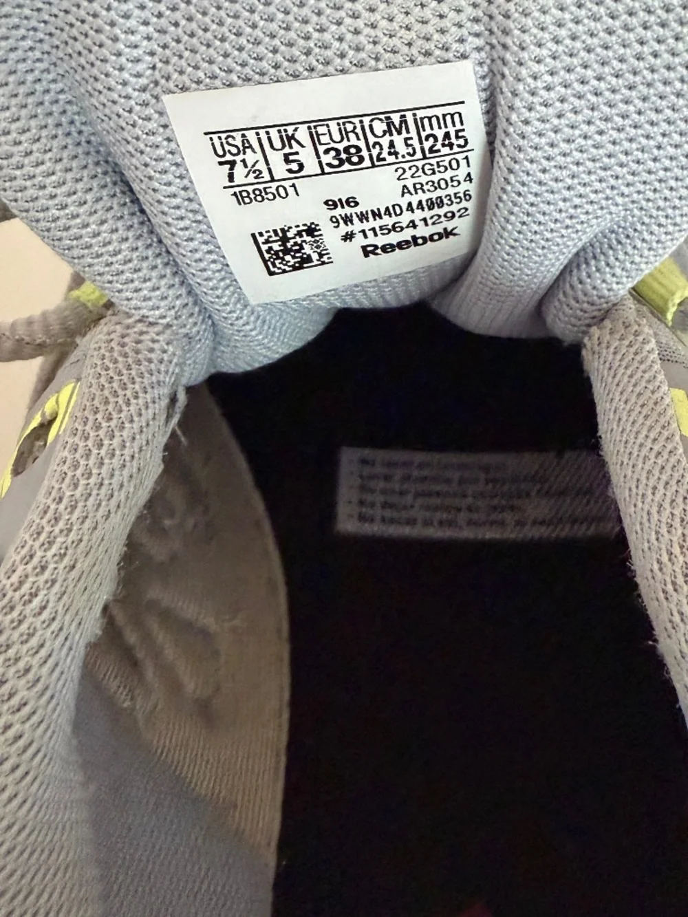 Reebok realflex sneakers