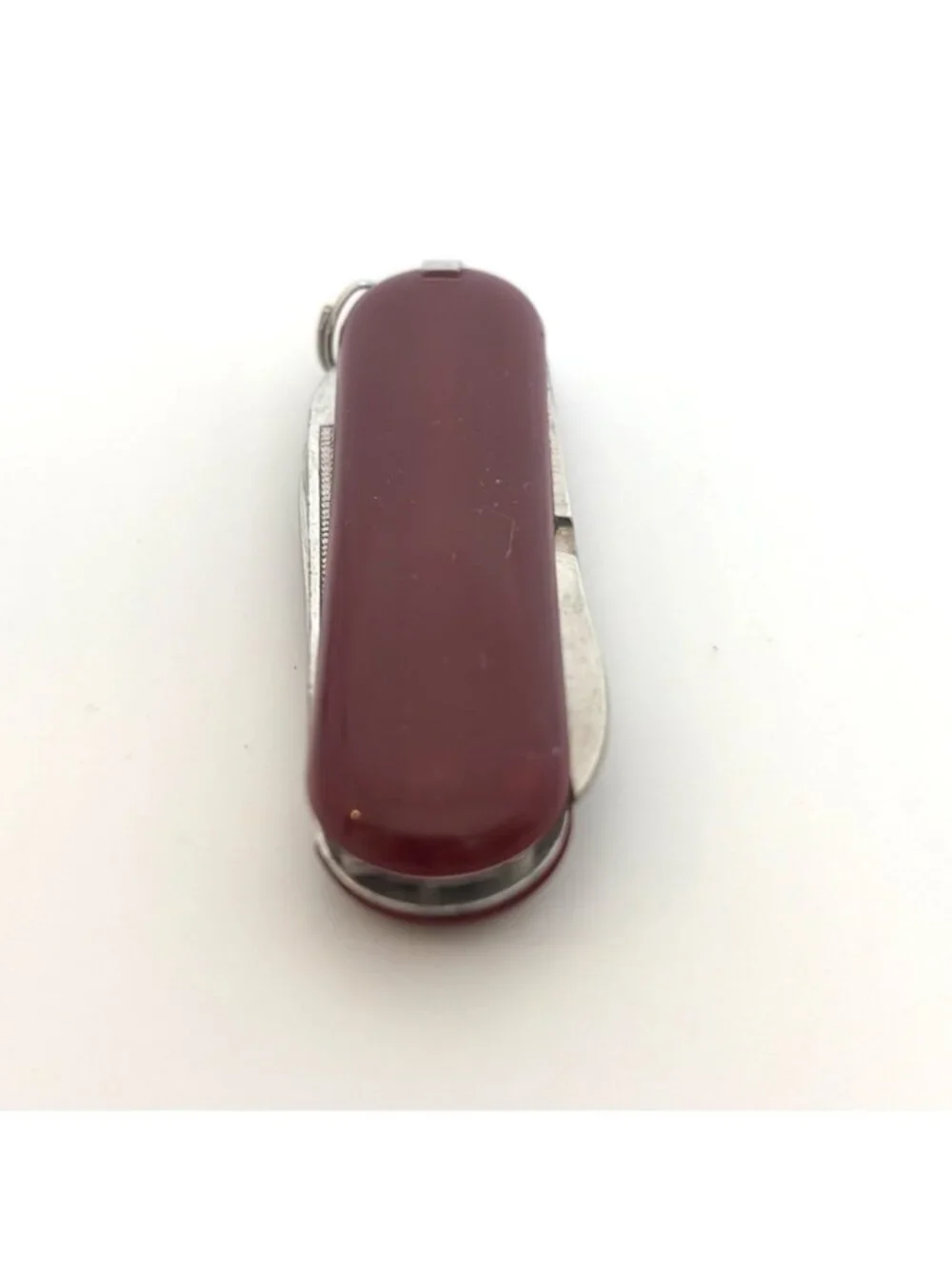Vintage Coca-Cola Swiss Army Style Keychain Pocket Knife Scissors File w/ Box